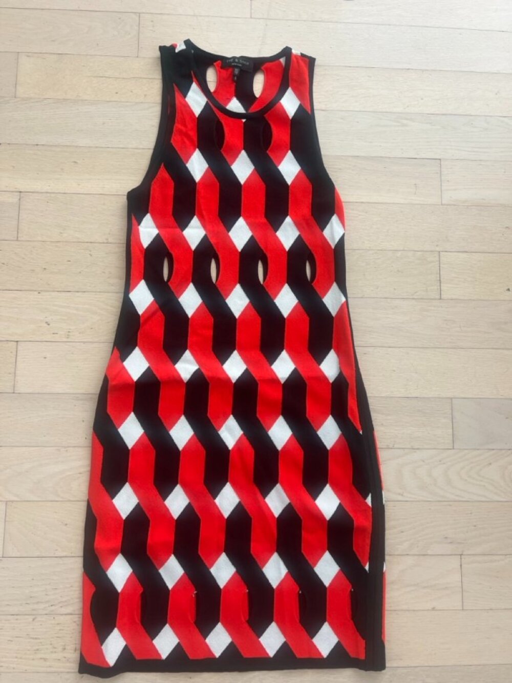 Rag & Bone XXS bodycon dress with cutouts - worn ONCE!